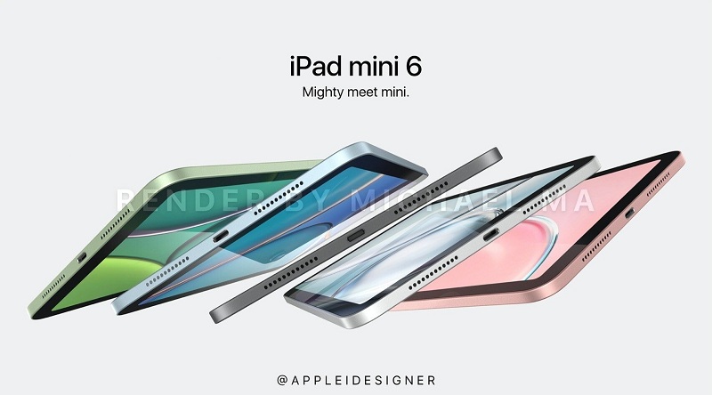 ngoại hình iPad Mini 6