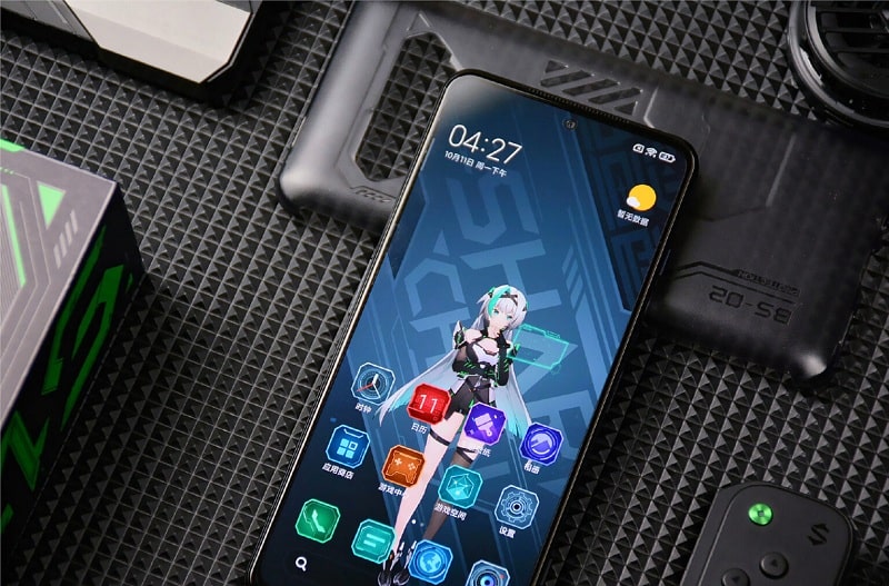 Nắp lưng zin new hãng Xiaomi Black Shark 4s (Màu đen, trắng)