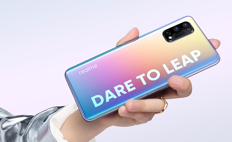 Mặt sau Realme X7