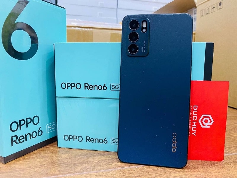 Thiết kế OPPO Reno6 5G