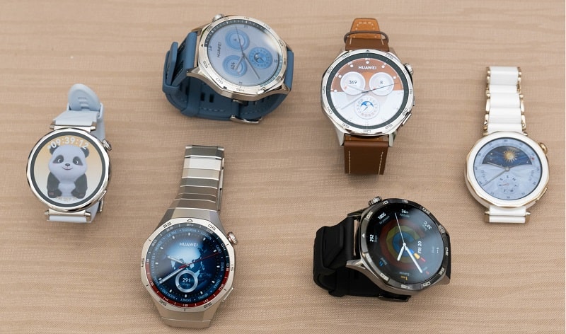 Đồng hồ thông minh Huawei Watch GT 5 có ngoại hình sang trọng