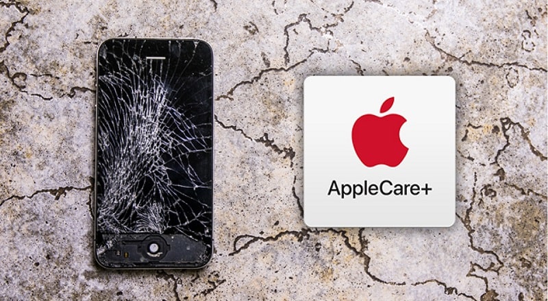 Apple Care+ hỗ trợ bảo hành kể cả bạn làm rơi vỡ, vào nước