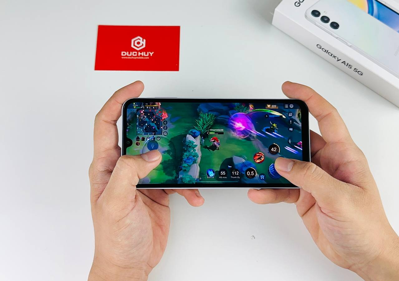 chơi game trên Samsung Galaxy A15 5G