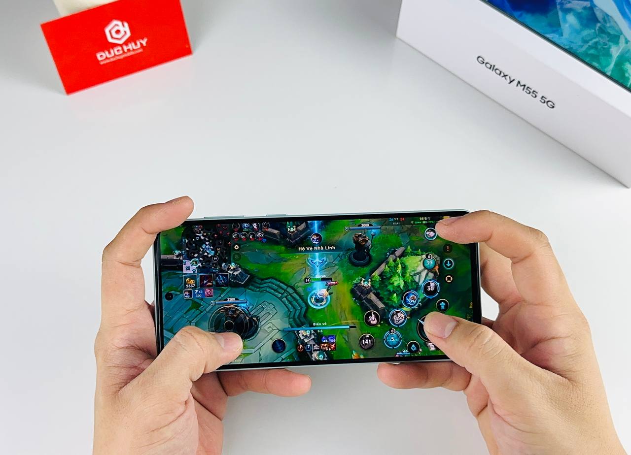 Cấu hình Samsung Galaxy M55 5G có thể cân mọi tựa game nặng 