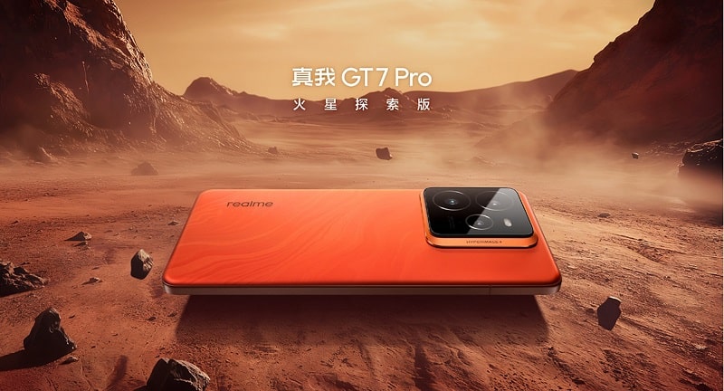 realme GT 7 Pro ó pin silicon-carbon dung lượng 6,500mAh