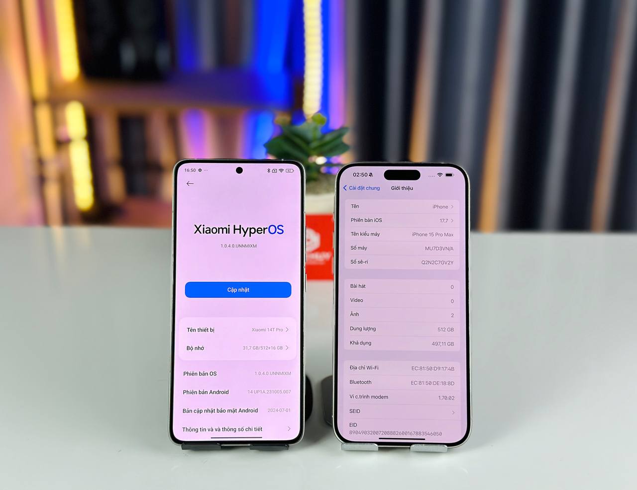 Xiaomi 14T Pro 5G chạy Xiaomi HyperOS (Android 14) mượt mà