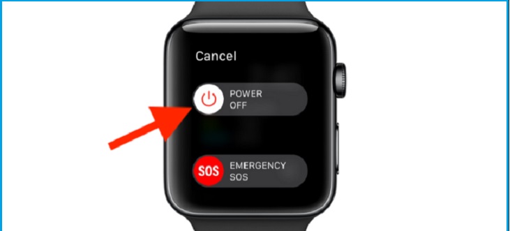 Cách reset Apple Watch​ bằng phím cứng