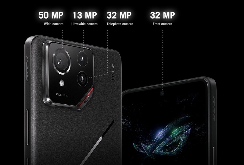 ASUS ROG Phone 9 Pro có 3 camera sau chất lượng 