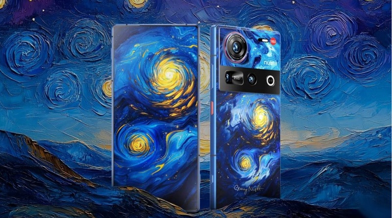 Nubia Z70 Ultra màu Starry Sky Collector's Edition