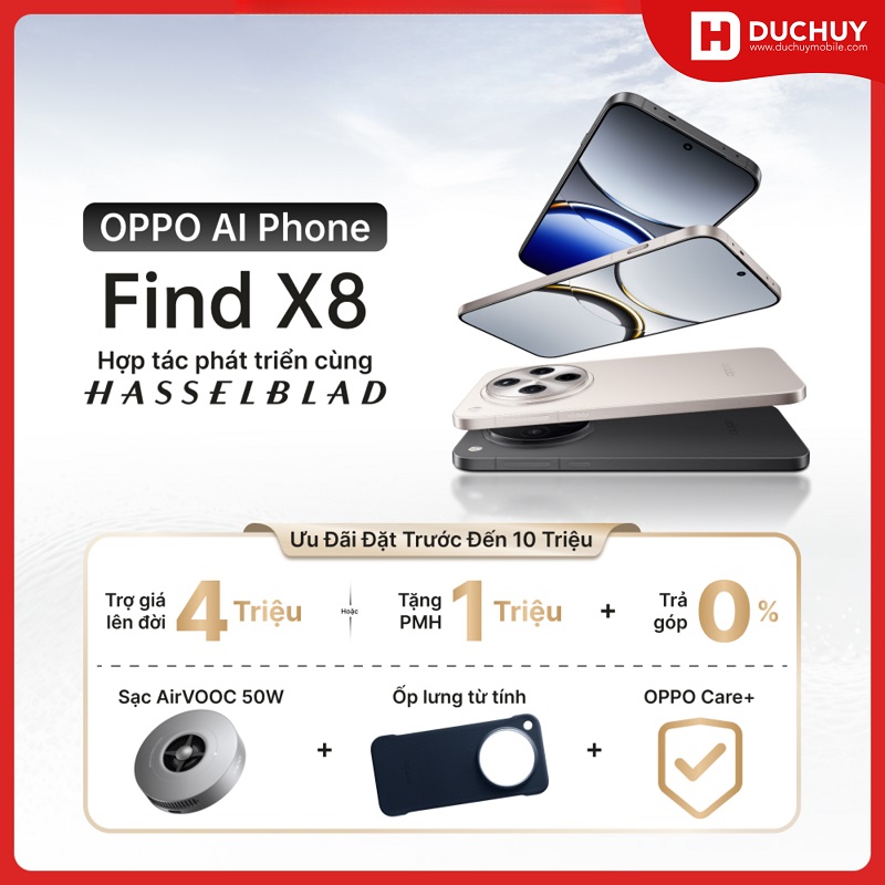 Đặt trước OPPO Find X8, Find X8 Pro