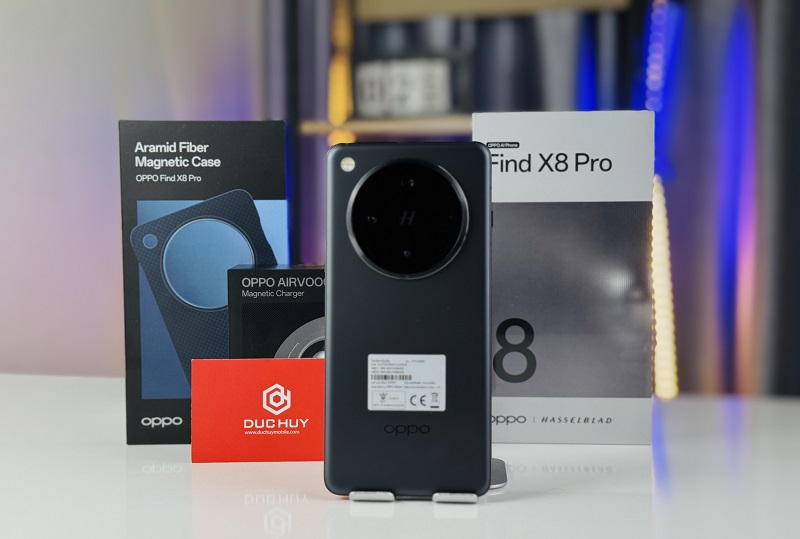 OPPO Find X8 Pro có pin lớn và bền hơn OPPO Find X8