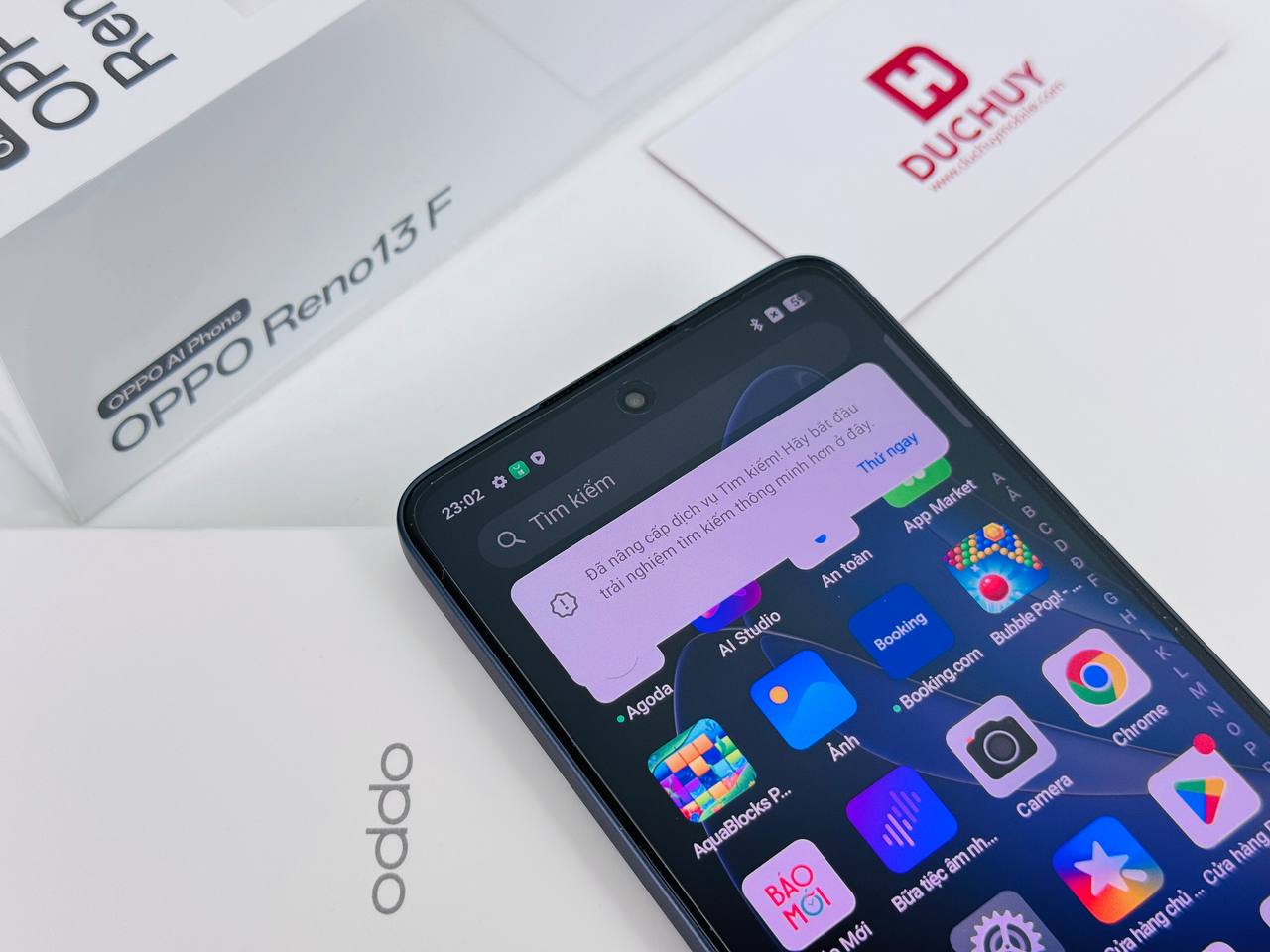 OPPO Reno13 F chạy chip MediaTek Helio G100 mạnh mẽ