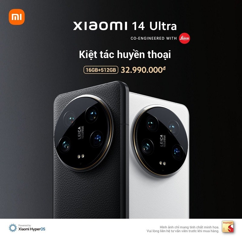 giá bán Xiaomi 14 Ultra chính hãng