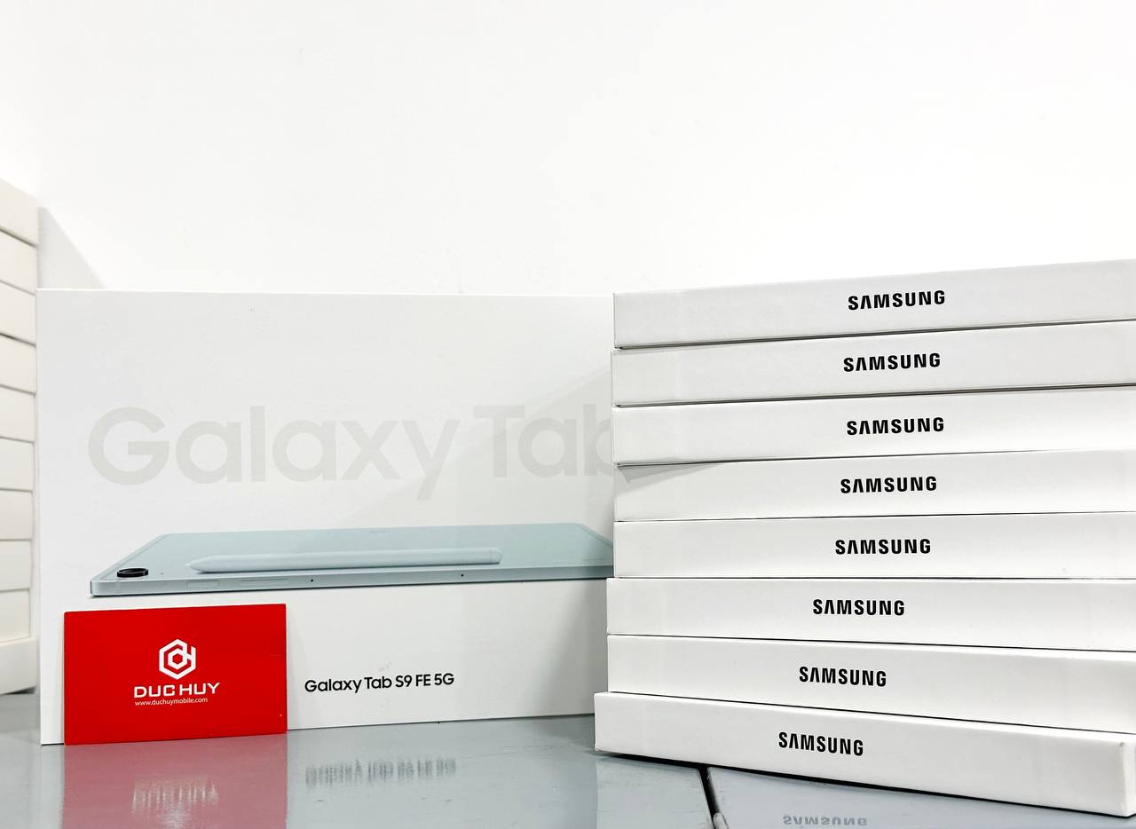  Galaxy Tab S9 FE 5G (8GB | 256GB) sẵn hàng 