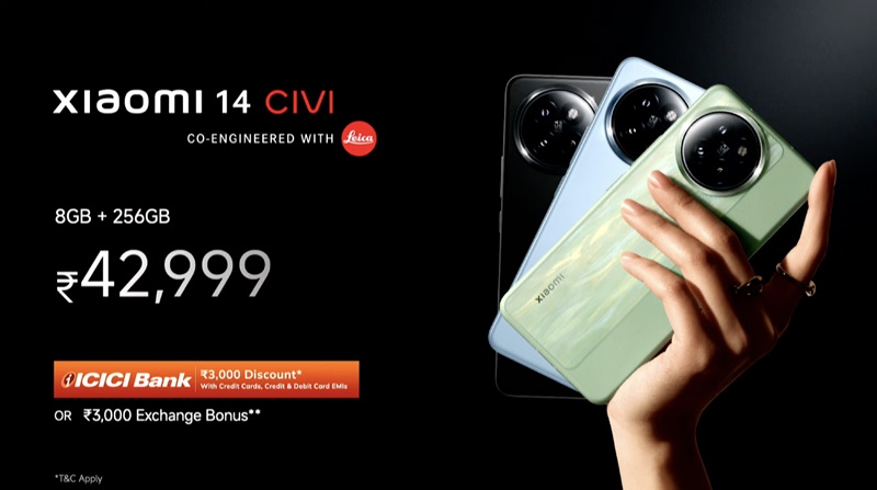 Xiaomi 14 Civi có giá hấp dẫn