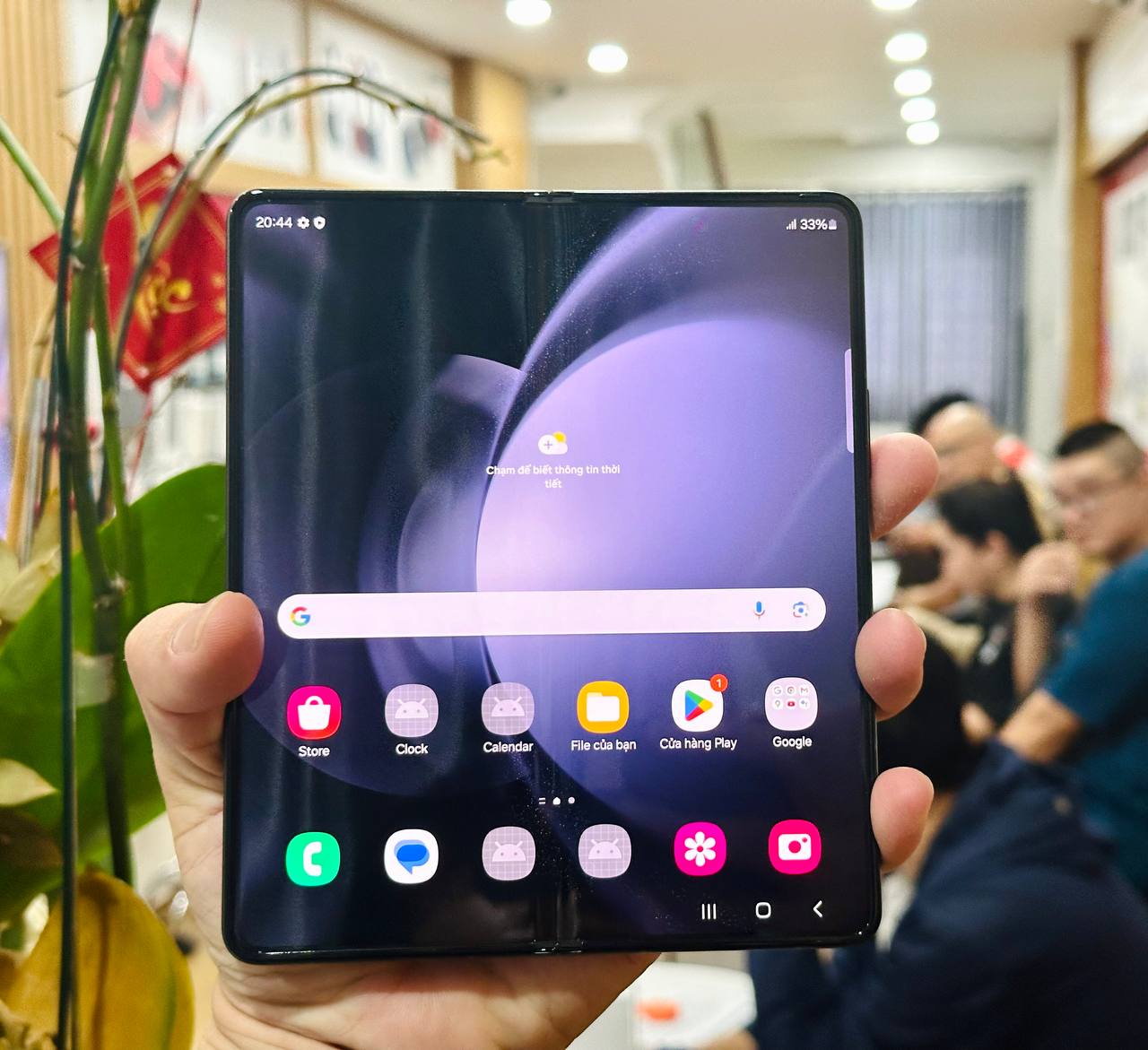 Màn hình chính Samsung Galaxy Z Fold5 5G cũ sắc nét, chất lượng tốt