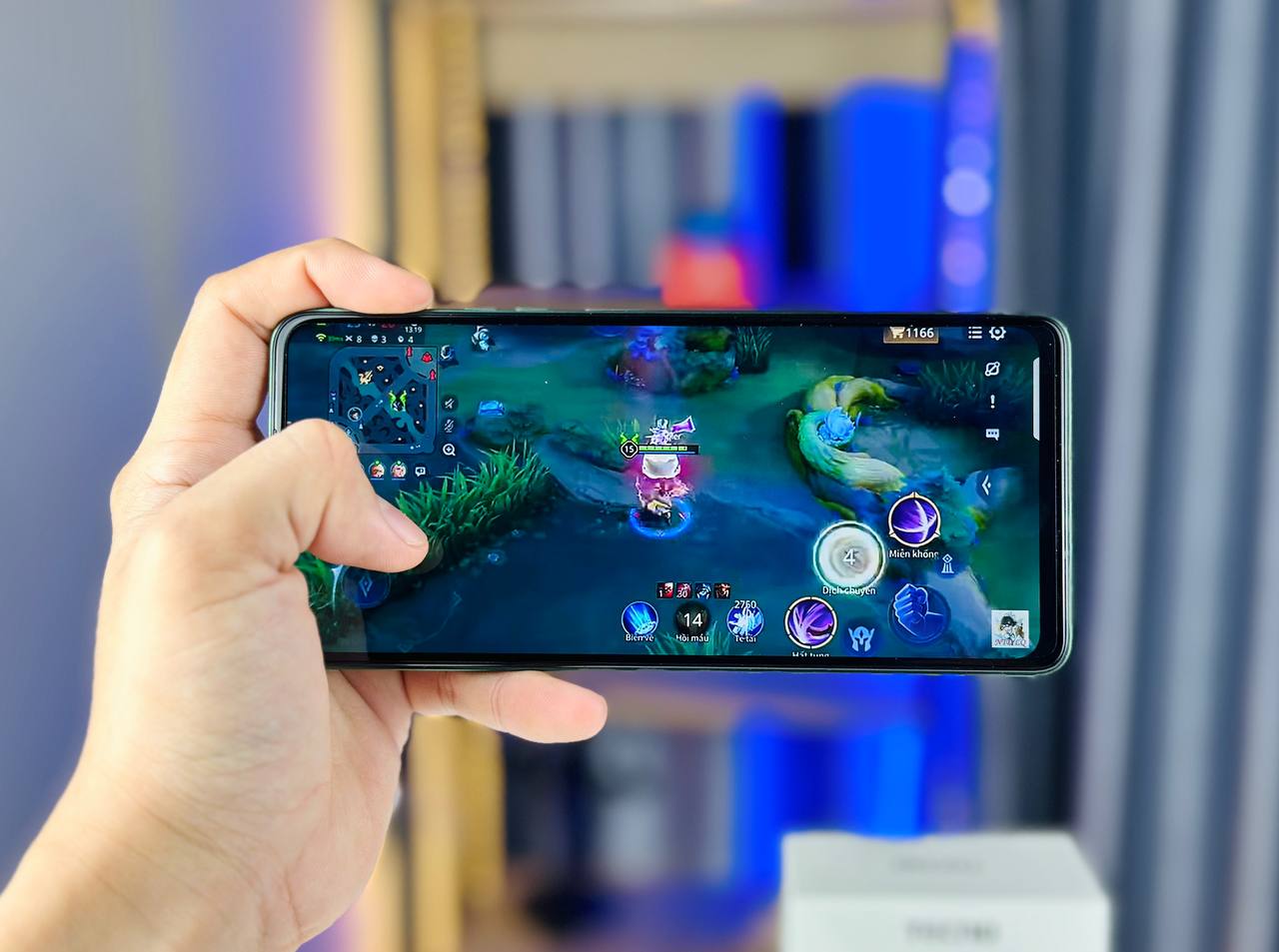 Tecno Pova 6 Neo có khả năng chơi game ấn tượng