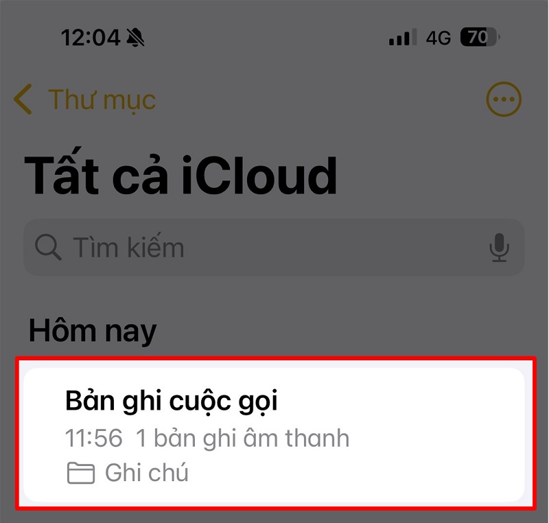 Cách nghe lại đoạn ghi âm cuộc gọi trên iPhone