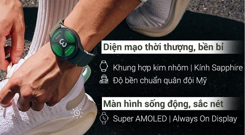 Samsung Galaxy Watch 7 LTE 40mm có thiết kế thời thượng