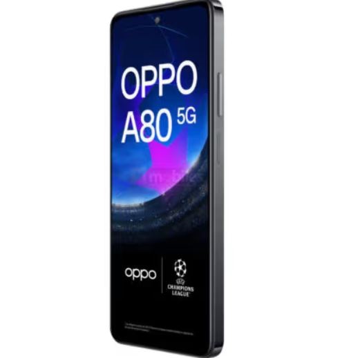 OPPO A80 5G có ngoại hình vuông vắn