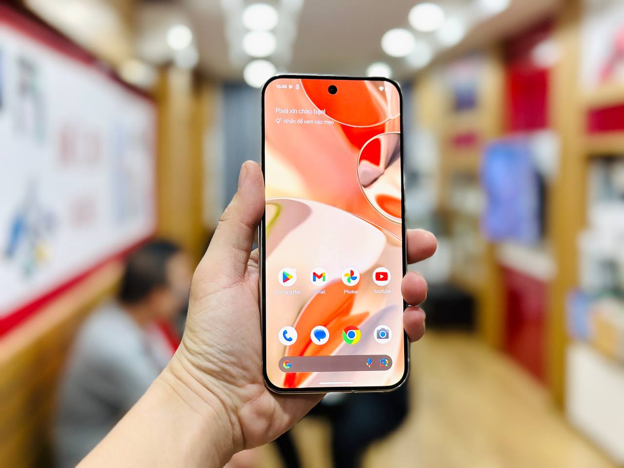 màn hình Google Pixel 9 Pro XL 5G có viền benzel thiết kế mỏng