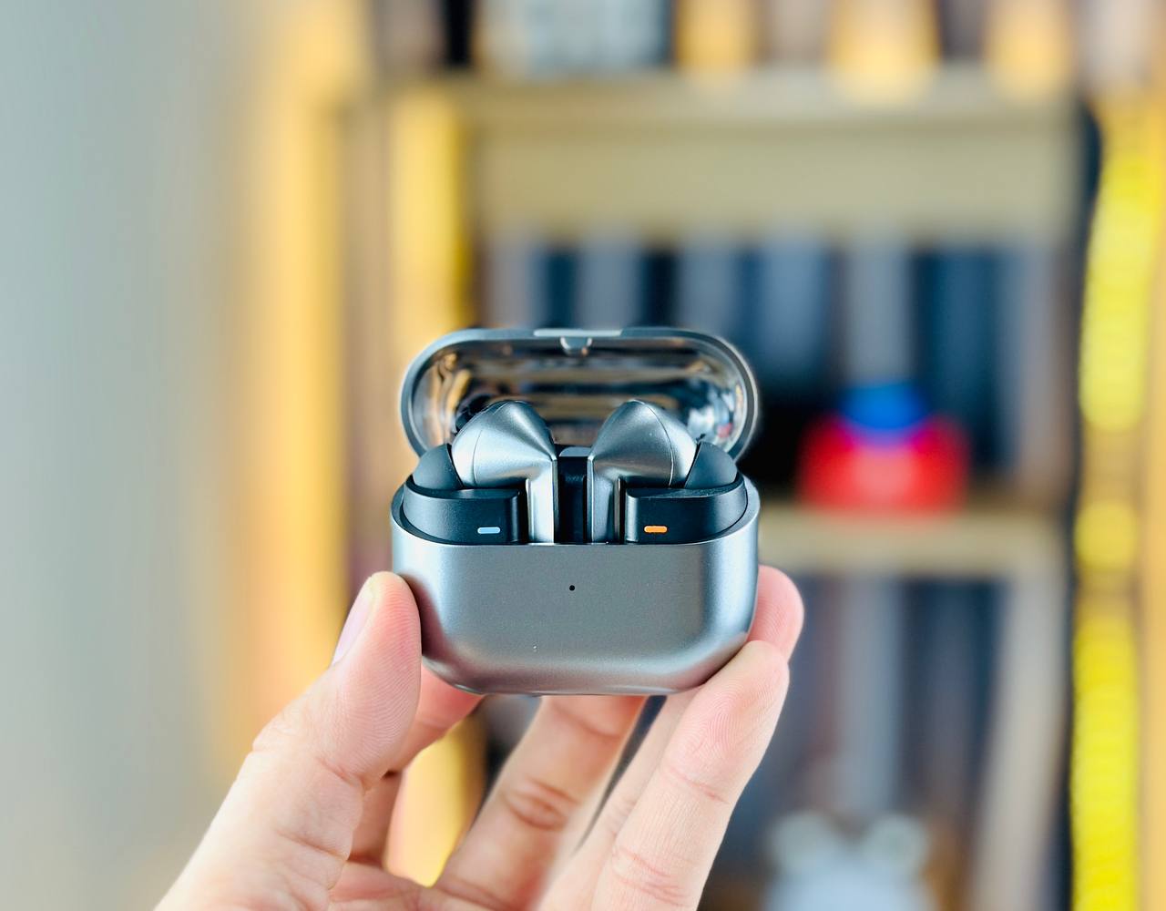 thiết kế chính thức của Samsung Galaxy Buds 3 Pro cực đẹp