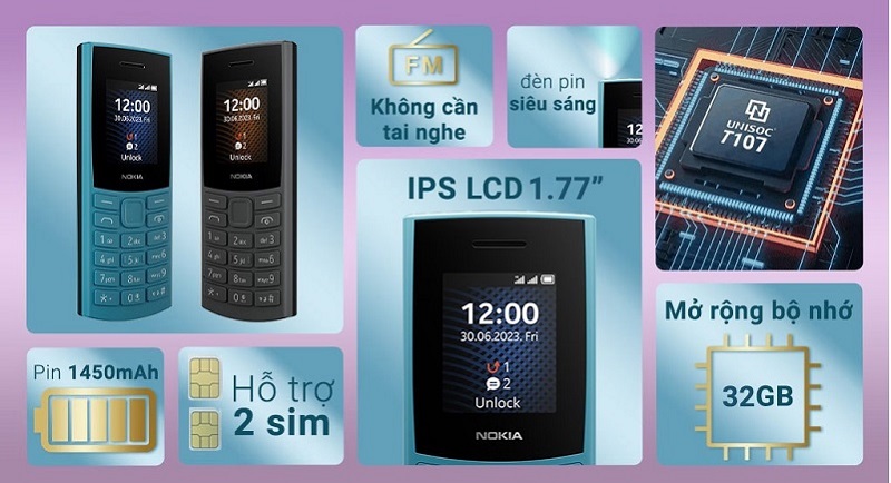 Những tính năng nổi bật của Nokia 105 4G Pro 