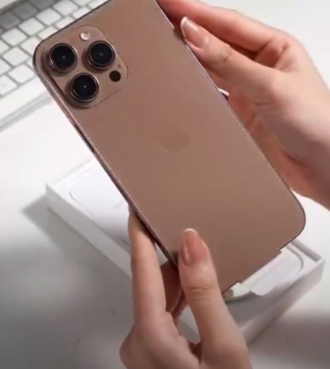 Trên tay iPhone 16 Pro Max màu Desert Titanium