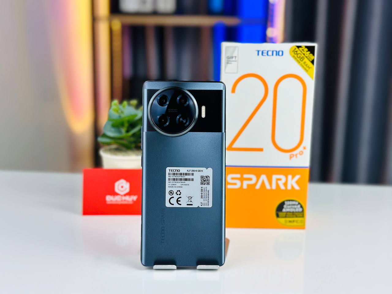 Tecno Spark 20 Pro Plus có pin trâu 5000mAh