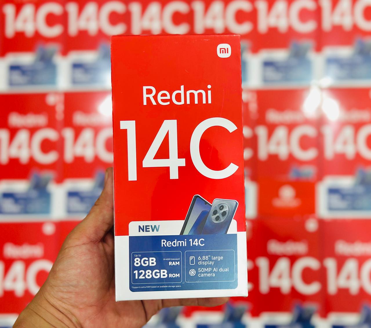 giá bán Redmi 14C rẻ hơn thị trường