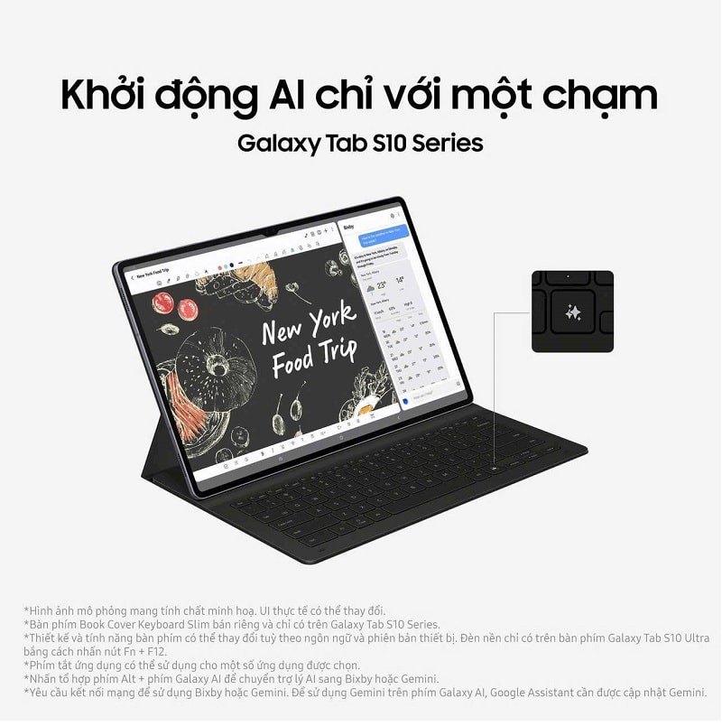 Galaxy Tab Tab S10 Plus, Tab S10 Ultra hỗ trợ AI thông minh