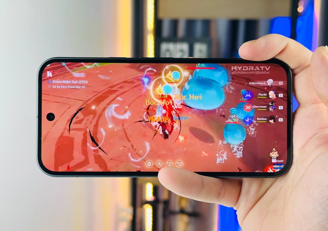 trải nghiệm chơi game trên Google Pixel 9 5G