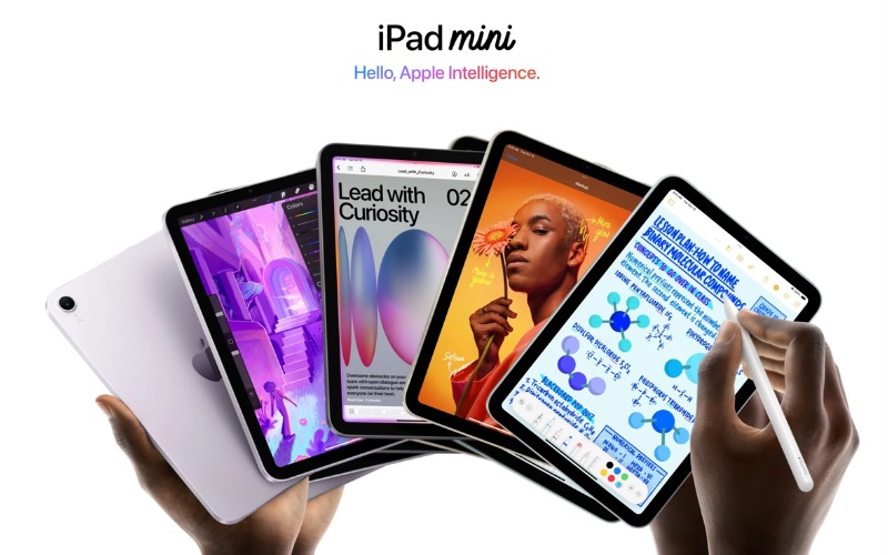 Công nghệ AI mới trên iPad mini 7 2024