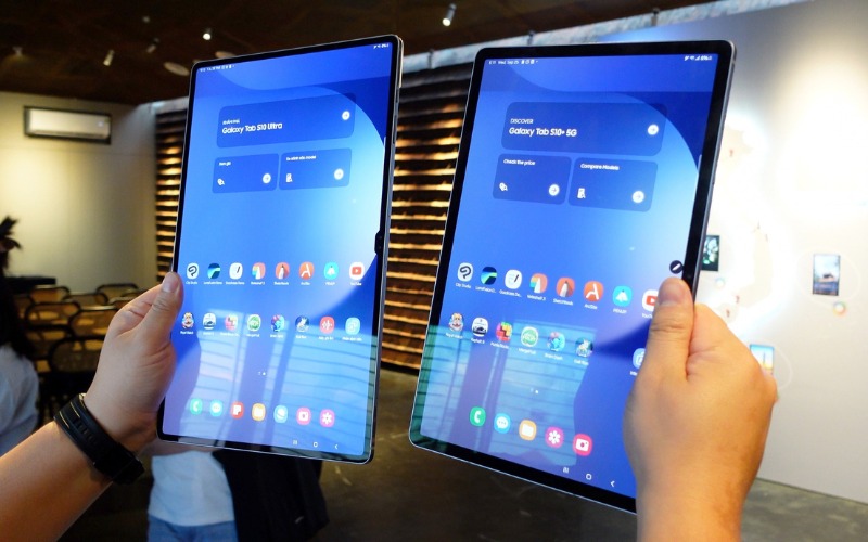 Màn hình Galaxy Tab S10 Plus 5G và Galaxy Tab S10 Ultra