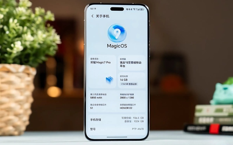 Cấu hình cực mạnh mẽ của Honor Magic 7 Pro