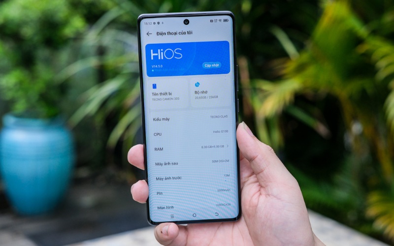 Thông số hiệu năng Tecno Camon 30S