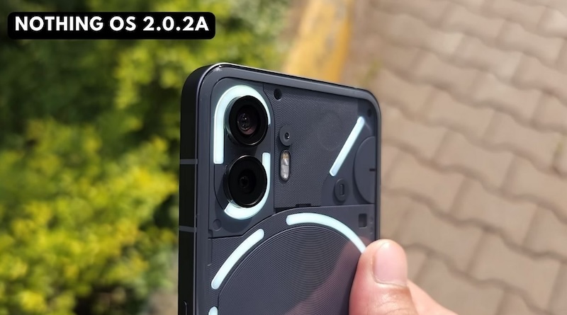 Camera kép tích hợp chống rung EIS trên Nothing Phone 2a