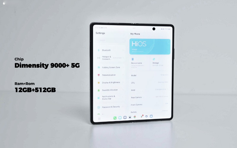Hiệu năng Tecno Phantom V Fold2