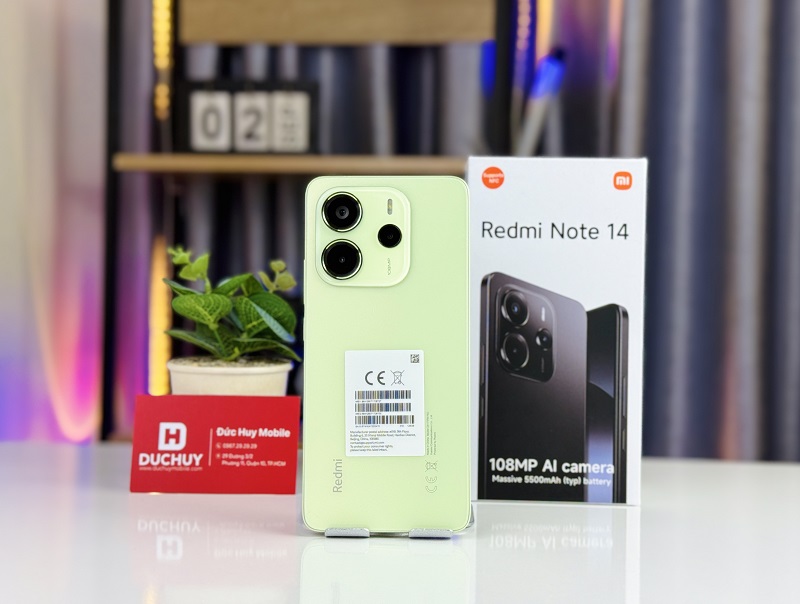 Redmi Note 14 màu Xanh 