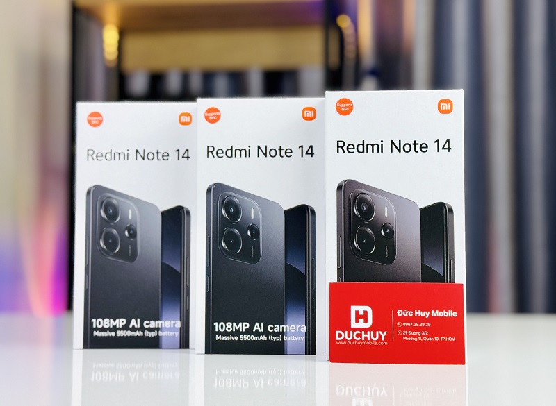 Xiaomi Redmi Note 14 sẵn hàng giá tốt nhất