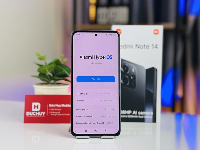 Xiaomi Redmi Note 14 có NFC không