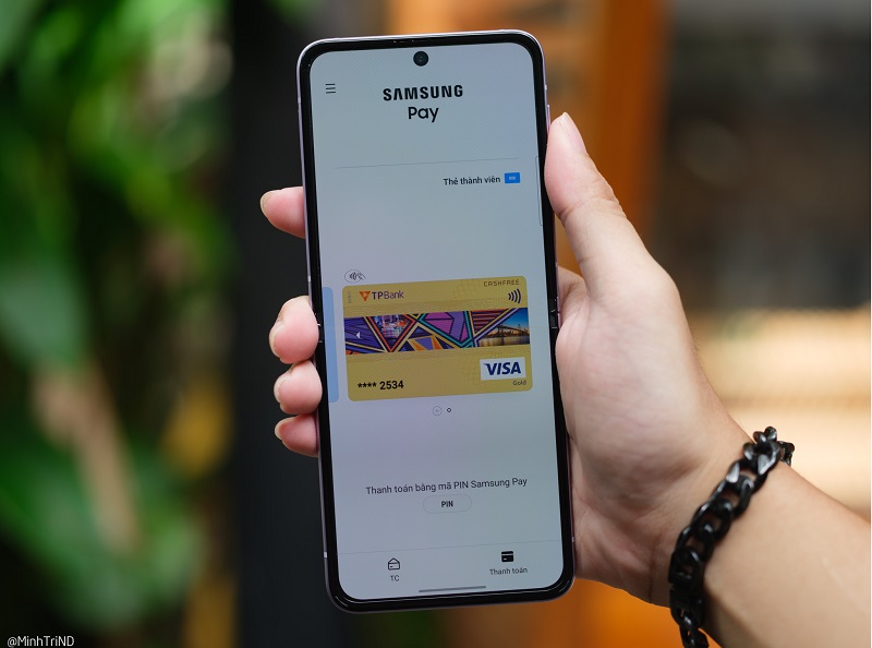 Samsung Pay là một trong những tính năng của Samsung Knox