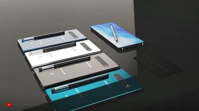 note 10 concept thiết kế
