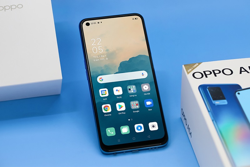 đánh giá oppo a54 màn hình