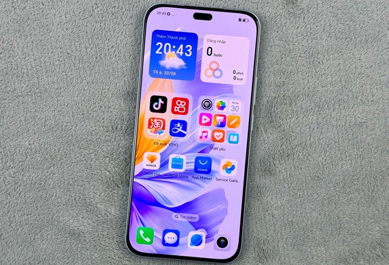 honor x60i trang bị viên pin 5000mAh 