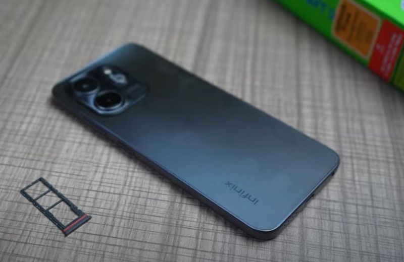 infinix smart 9 thiết kế