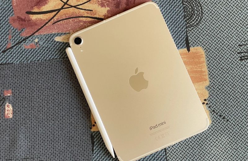 ipad mini 7 thiết kế mỏng nhẹ 