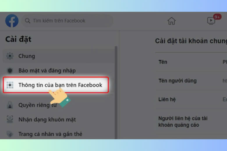 chọc trên facebook bằng laptop