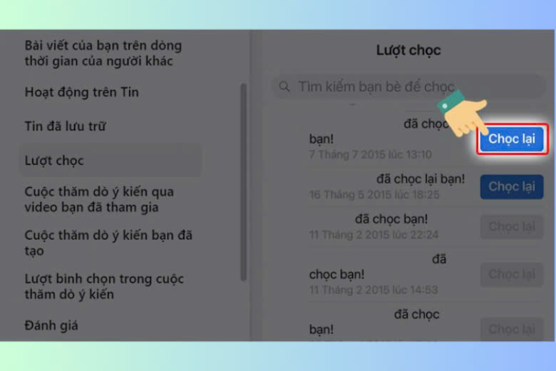 chọc trên facebook bằng laptop