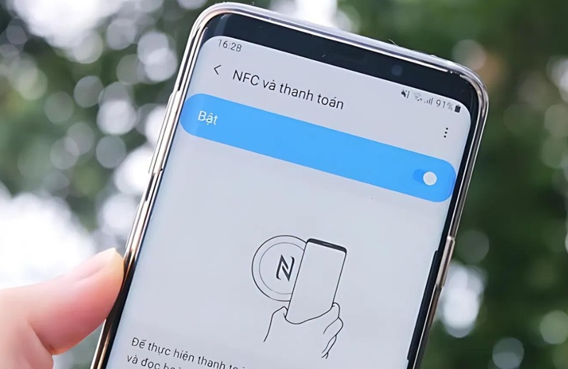 sử dụng nfc chia sẻ tập tin